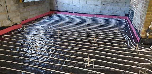 Latex self-levelling compound screed Guildford